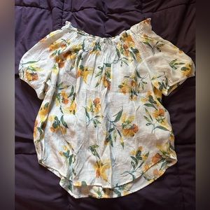 Lemon Off-The-Shoulder Too